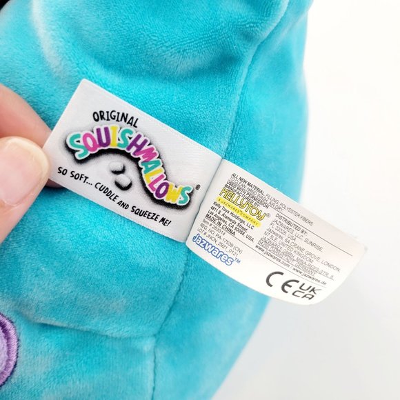 Squishmallows Disney Monsters, Inc. Blue Sulley Stuffed Animal Plush Squishy 10" - Picture 8 of 9